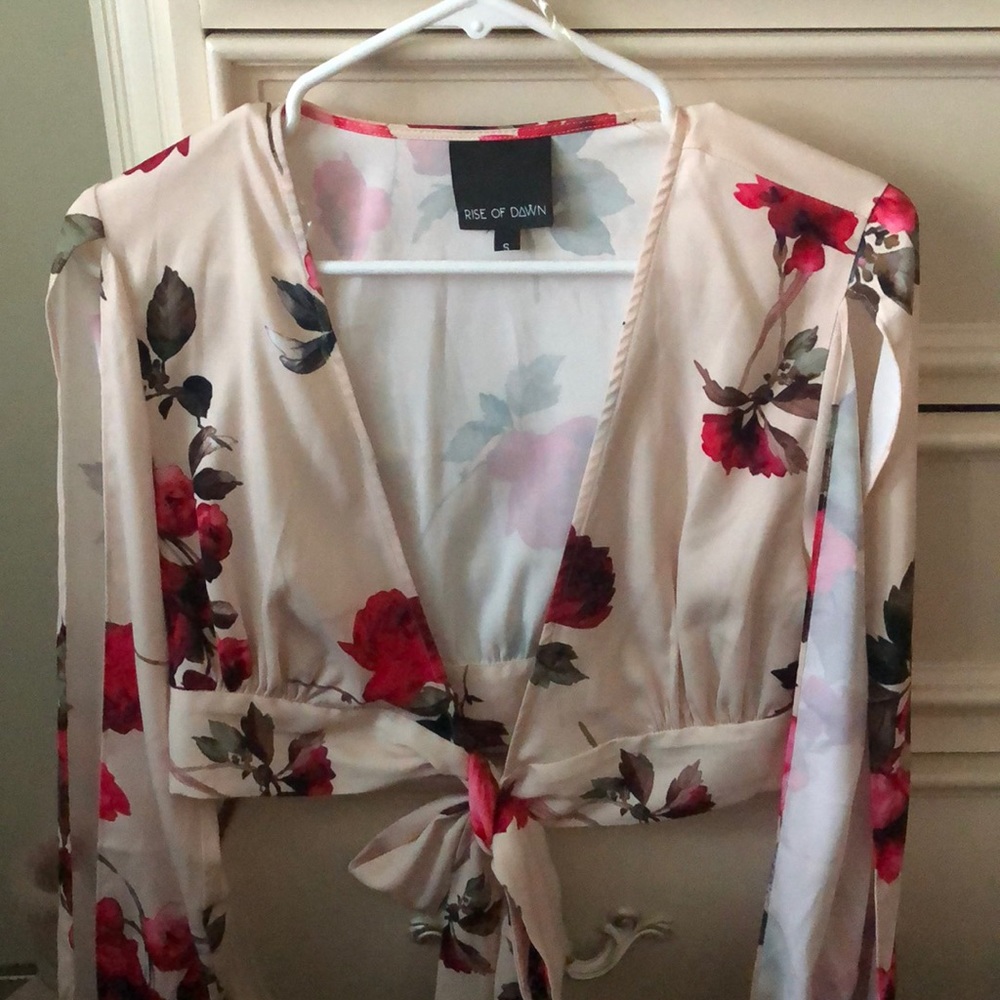 Wrap around shirt